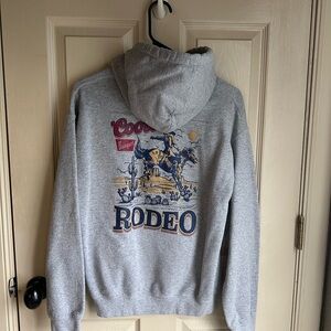 Coors Light Gray Hoodie Sweatshirt